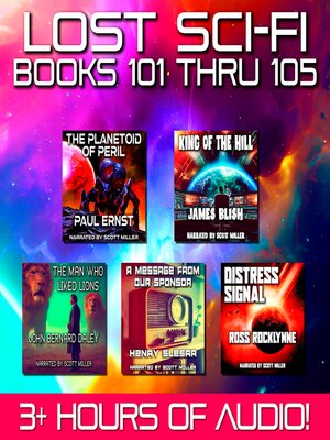 cover image of Lost Sci-Fi Books 101 thru 105